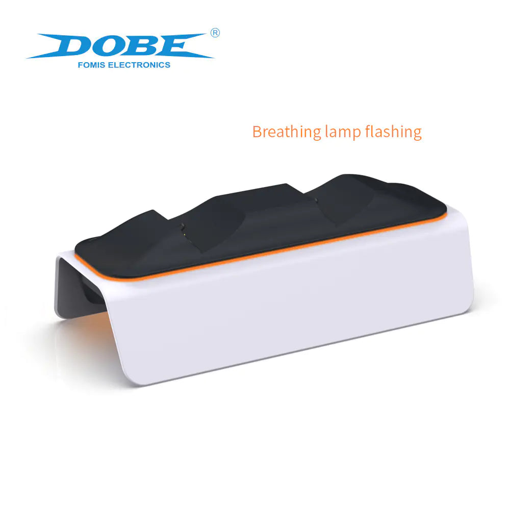 Dual PS5 controller charging dock