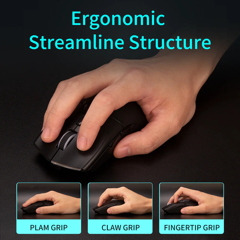 Gaming mouse side view