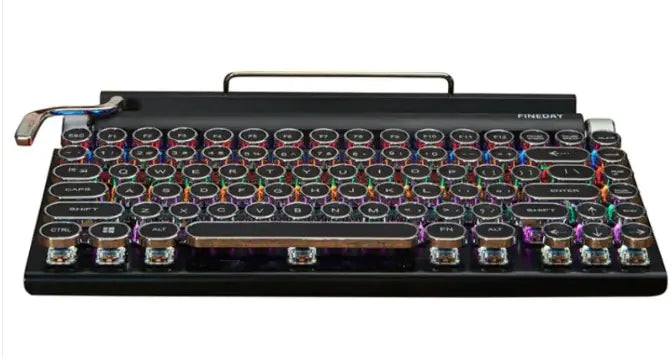 Compact wireless mechanical keyboard