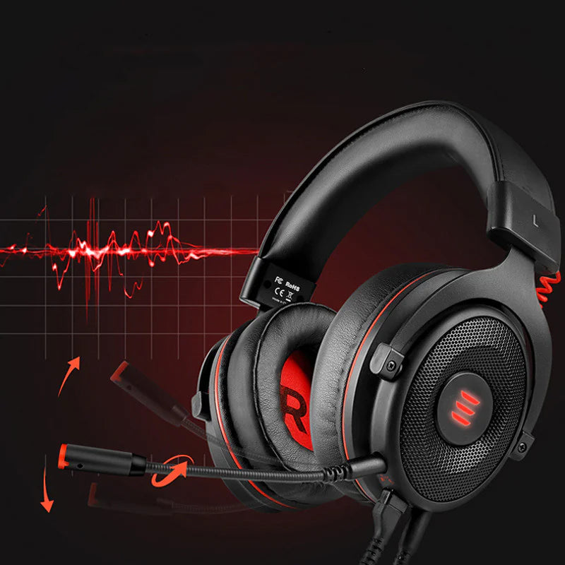 Lightweight USB gaming headset
