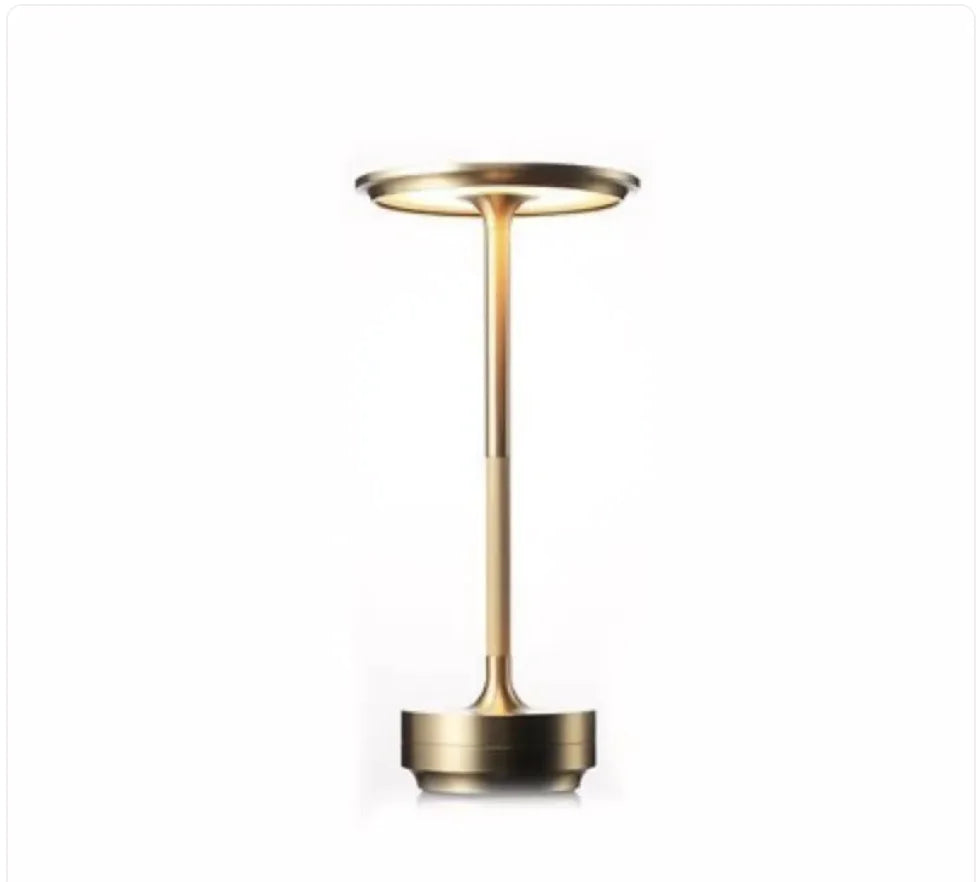 Cordless LED touch desk lamp