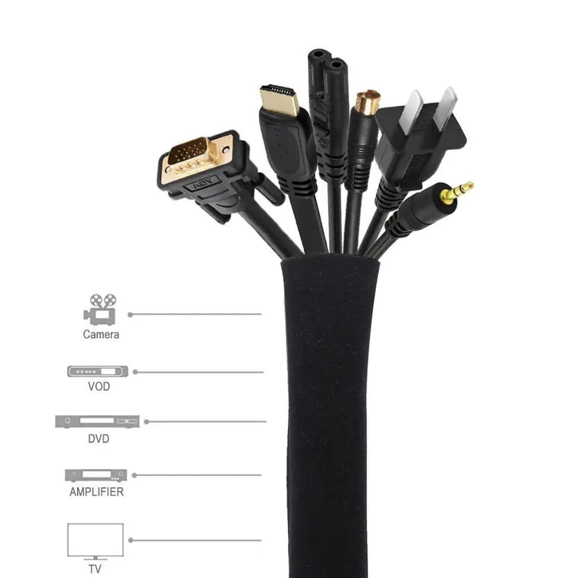 Cable sleeve bundling cables