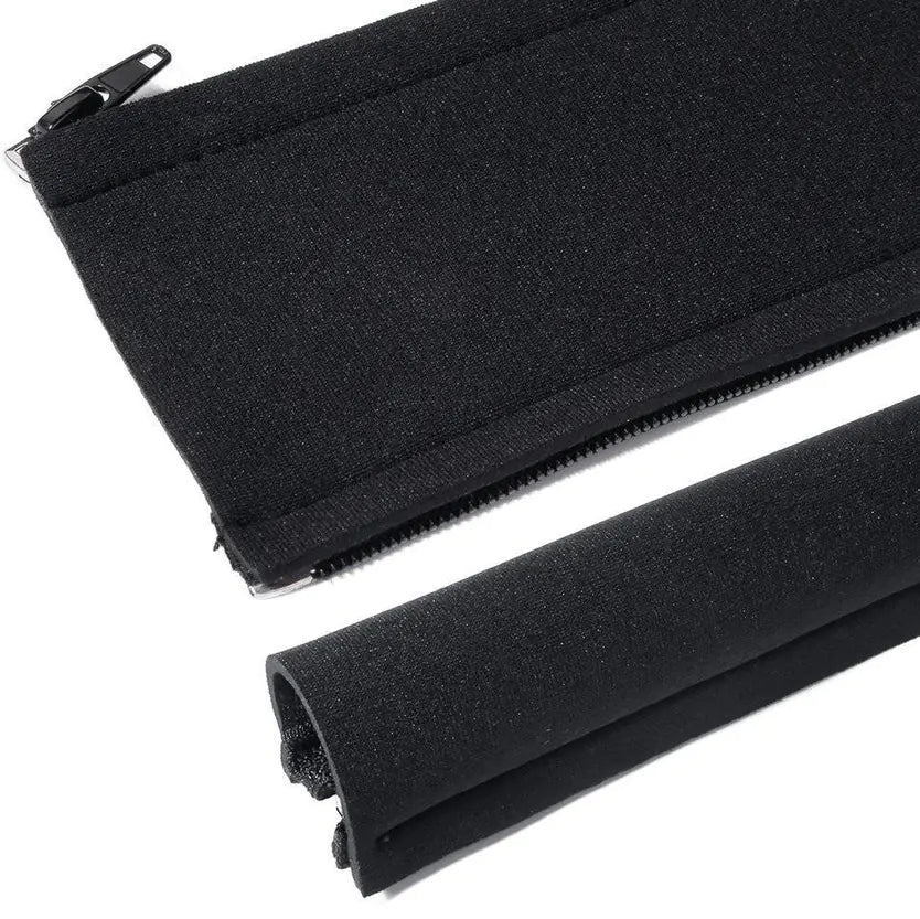 Zip-up cable management sleeve